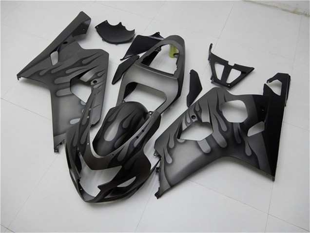 Venta Carenados Moto Suzuki GSXR 600/750 2004-2005 - Gris Negro Llama