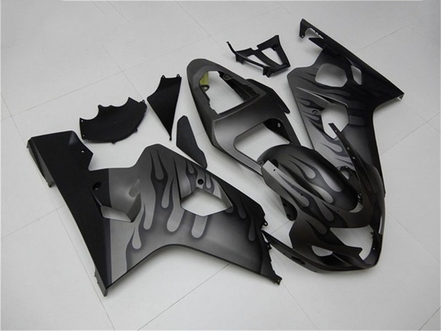 Venta Carenados Moto Suzuki GSXR 600/750 2004-2005 - Gris Negro Llama