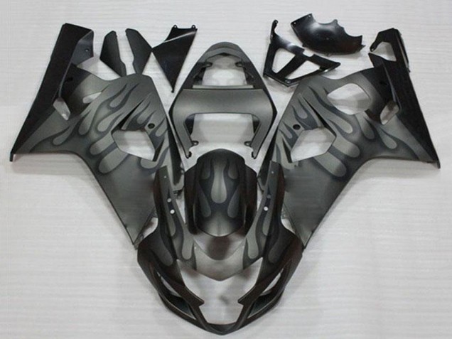 Venta Carenados Moto Suzuki GSXR 600/750 2004-2005 - Gris Negro Llama