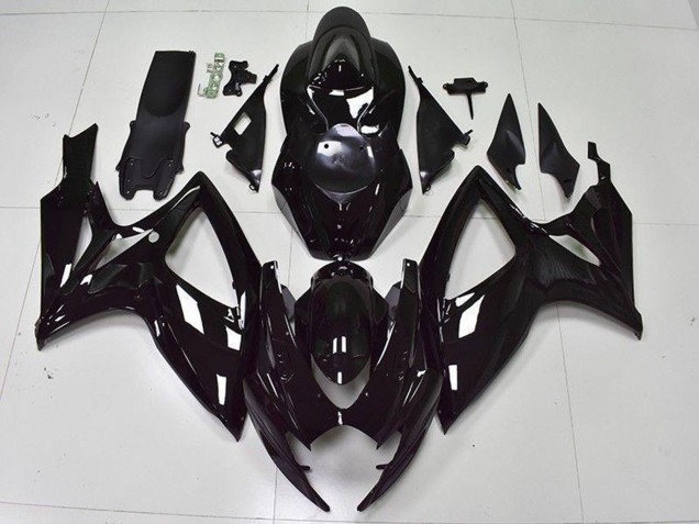 Venta Carenado Moto Suzuki GSXR 600/750 2006-2007 - Negro Brillante
