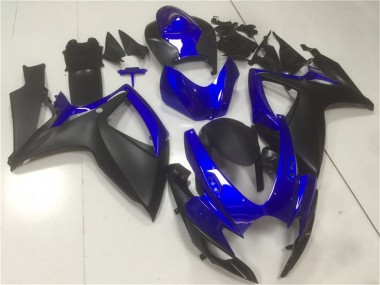 Venta Carenados Moto Suzuki GSXR 600/750 2006-2007 - Azul Negro Mate