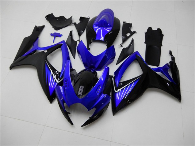 Venta Carenados Moto Suzuki GSXR 600/750 2006-2007 - Azul Negro Brillante