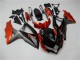 Venta Carenados Moto Suzuki GSXR 600/750 2008-2010 - Naranja Gris Negro Brillante