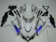 Venta Carenados Moto Suzuki GSXR 600/750 2008-2010 - Plata Blanco Azul Negro