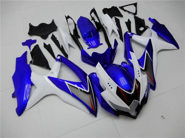 Venta Carenados Moto Suzuki GSXR 600/750 2008-2010 - Blanco Azul Negro Rojo Línea