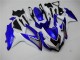 Venta Carenados Moto Suzuki GSXR 600/750 2008-2010 - Blanco Azul Negro Rojo Línea