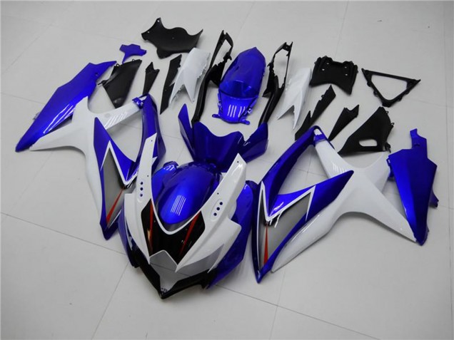 Venta Carenados Moto Suzuki GSXR 600/750 2008-2010 - Blanco Azul Negro Rojo Línea