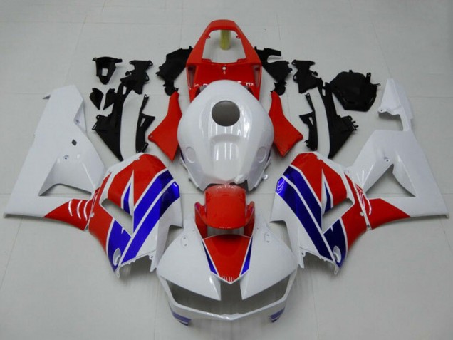 Venta Carenado Moto Honda CBR600RR 2013-2023 - Blanco Rojo Azul