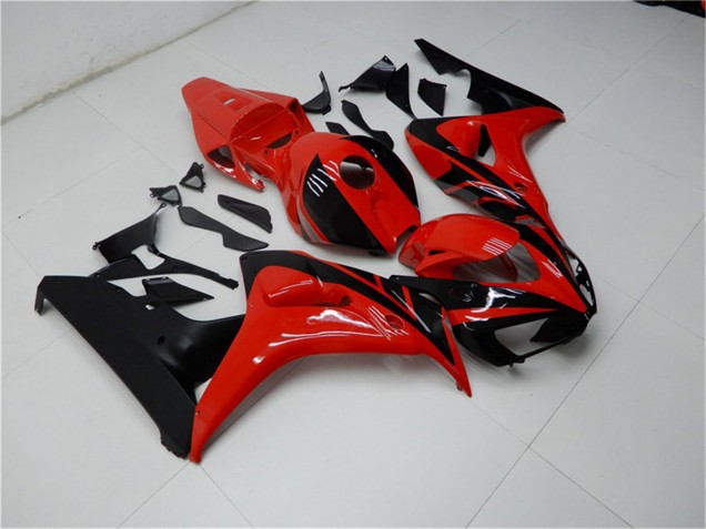 Venta Kits Carenados Moto Honda CBR1000RR 2006-2007 - Rojo Negro Brillante