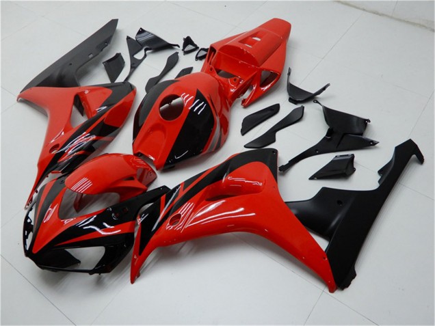 Venta Kits Carenados Moto Honda CBR1000RR 2006-2007 - Rojo Negro Brillante