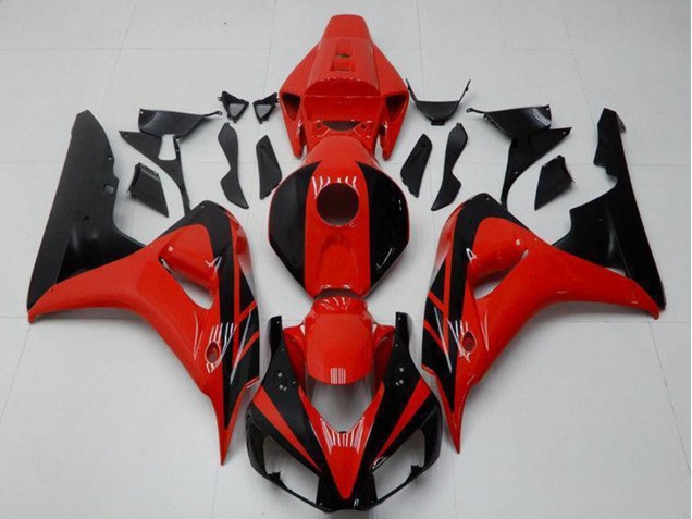 Venta Kits Carenados Moto Honda CBR1000RR 2006-2007 - Rojo Negro Brillante
