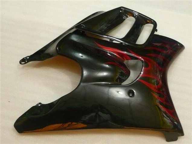 Venta Carenados Moto Honda CBR600 F3 1995-1996 - Negro Brillante Rojo Llama