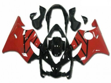 Venta Kits Carenados Moto Honda CBR600 F4i 2004-2007 - Rojo Negro Brillante
