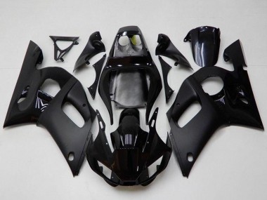 Venta Carenados Moto Yamaha YZF R6 1998-2002 - Negro Brillante Negro Mate