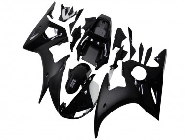 Venta Carenados Moto Yamaha YZF R6 2003-2004 - Negro Brillante Negro Mate