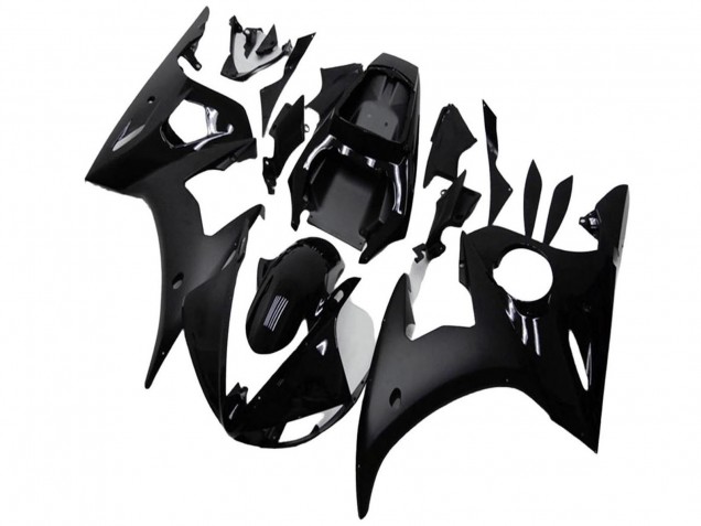Venta Carenados Moto Yamaha YZF R6 2003-2004 - Negro Brillante Negro Mate