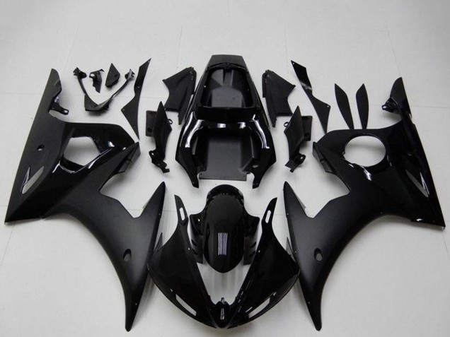 Venta Carenados Moto Yamaha YZF R6 2003-2004 - Negro Brillante Negro Mate