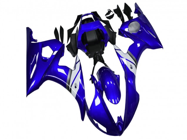 Venta Carenados Moto Yamaha YZF R6 2003-2004 - Azul Blanco