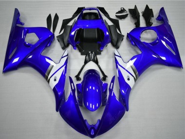 Venta Carenados Moto Yamaha YZF R6 2003-2004 - Azul Blanco