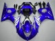 Venta Carenados Moto Yamaha YZF R6 2003-2004 - Azul Blanco