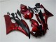 Venta Kits Carenado Moto Yamaha YZF R6 2006-2007 - Rojo Negro Mate