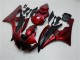 Venta Kits Carenado Moto Yamaha YZF R6 2006-2007 - Rojo Negro Mate