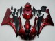 Venta Kits Carenado Moto Yamaha YZF R6 2006-2007 - Rojo Negro Mate