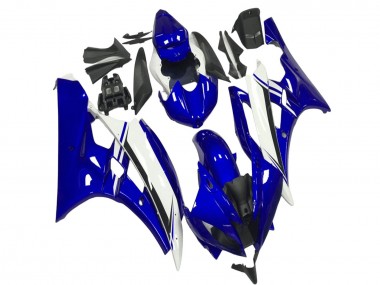 Venta Carenados Moto Yamaha YZF R6 2006-2007 - Azul Blanco Negro