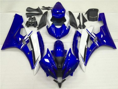 Venta Carenados Moto Yamaha YZF R6 2006-2007 - Azul Blanco Negro