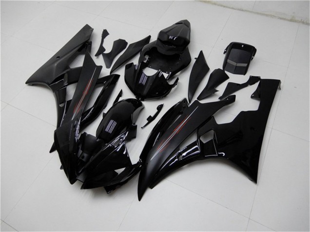 Venta Kits Carenado Moto Yamaha YZF R6 2006-2007 - Negro Brillante Negro Mate