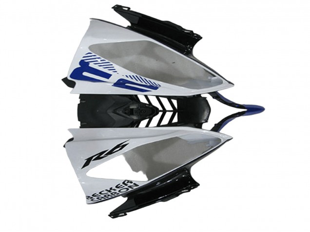 Venta Carenados Moto Yamaha YZF R6 2008-2016 - Blanco Azul Negro Mate Yamalube