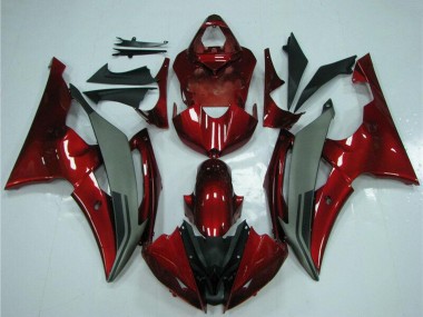 Venta Carenados Moto Yamaha YZF R6 2008-2016 - Rojo Gris
