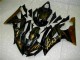 Venta Carenados Moto Yamaha YZF R6 2008-2016 - Negro Brillante Oro Llama
