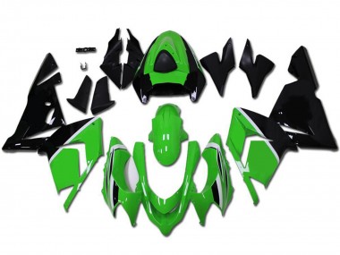 Venta Carenados Moto Kawasaki ZX10R 2004-2005 - Verde Negro Brillante