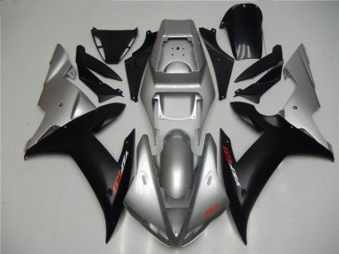 Venta Carenados Moto Yamaha YZF R1 2002-2003 - Plata Negro Mate