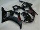 Venta Carenados Moto Yamaha YZF R6 2003-2004 - Negro Brillante Negro Mate Rojo Calcomanías