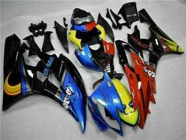 Venta Carenados Moto Yamaha YZF R6 2006-2007 - Amarillo Azul Rojo Negro Brillante Tiburón
