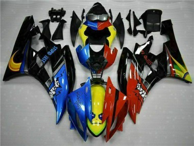 Venta Carenados Moto Yamaha YZF R6 2006-2007 - Amarillo Azul Rojo Negro Brillante Tiburón