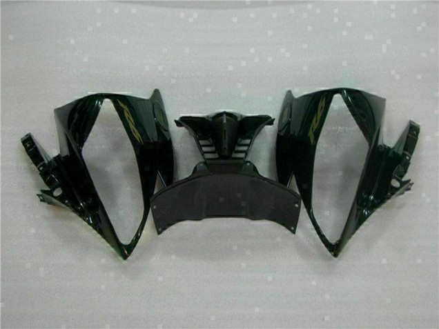 Venta Carenados Moto Yamaha YZF R6 2006-2007 - Negro Brillante Negro Mate Oro Calcomanías