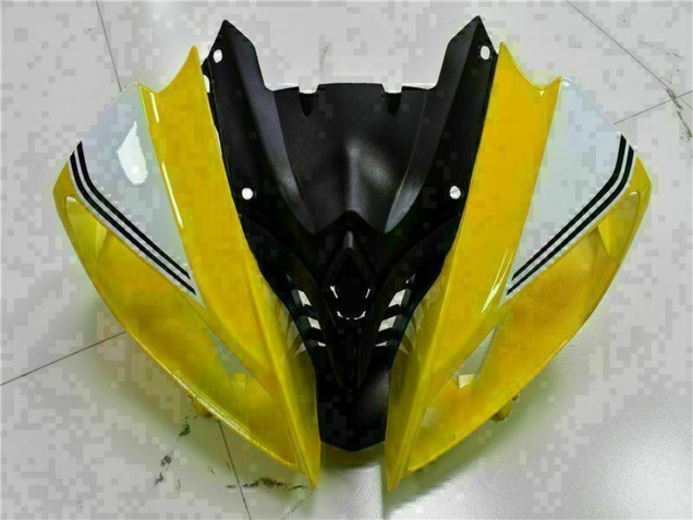 Venta Carenados Moto Yamaha YZF R6 2008-2016 - Amarillo Blanco Negro Brillante