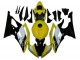 Venta Carenados Moto Yamaha YZF R6 2008-2016 - Amarillo Blanco Negro Brillante