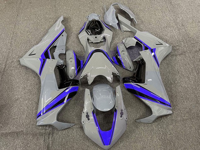 Venta Carenados Moto Honda CBR1000RR 2017-2023 - Nardo Gris Azul Raya