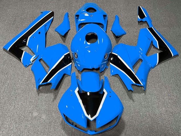 Venta Carenados Moto Honda CBR600RR 2013-2023 - Azul Claro Blanco Negro Brillante