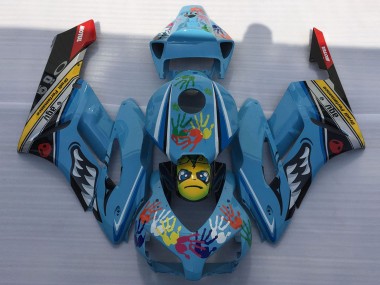 Venta Carenados Moto Honda CBR1000RR 2004-2005 - Azul Amarillo Negro Rojo Tiburón