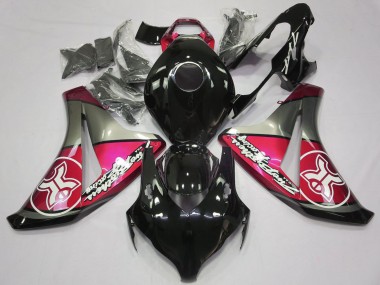 Venta Carenados Moto Honda CBR1000RR 2008-2011 - Rosa Gris Negro Brillante