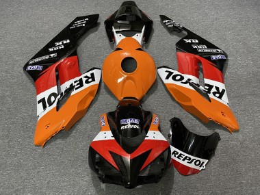 Venta Carenados ABS Honda CBR1000RR 2004-2005 - Naranja Blanco Rojo Negro Brillante Repsol