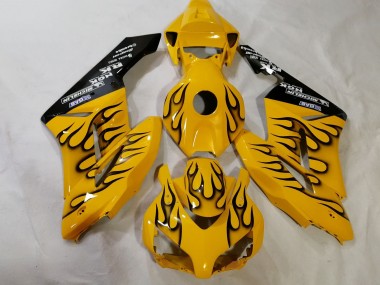 Venta Carenados Moto Honda CBR1000RR 2012-2016 - Amarillo Negro Llama