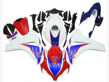 Venta Kits Carenado Moto Honda CBR1000RR 2008-2011 - Blanco Azul Rojo HRC