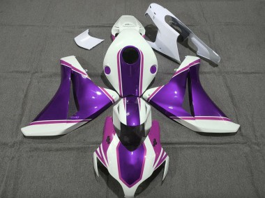Venta Carenados Moto Honda CBR1000RR 2008-2011 - Blanco Púrpura Brillante Rosa