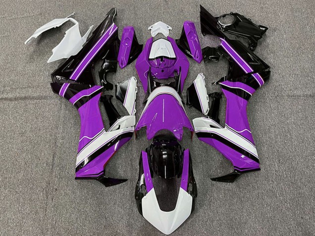 Venta Carenado Moto Honda CBR1000RR 2017-2023 - Blanco Púrpura Negro Brillante